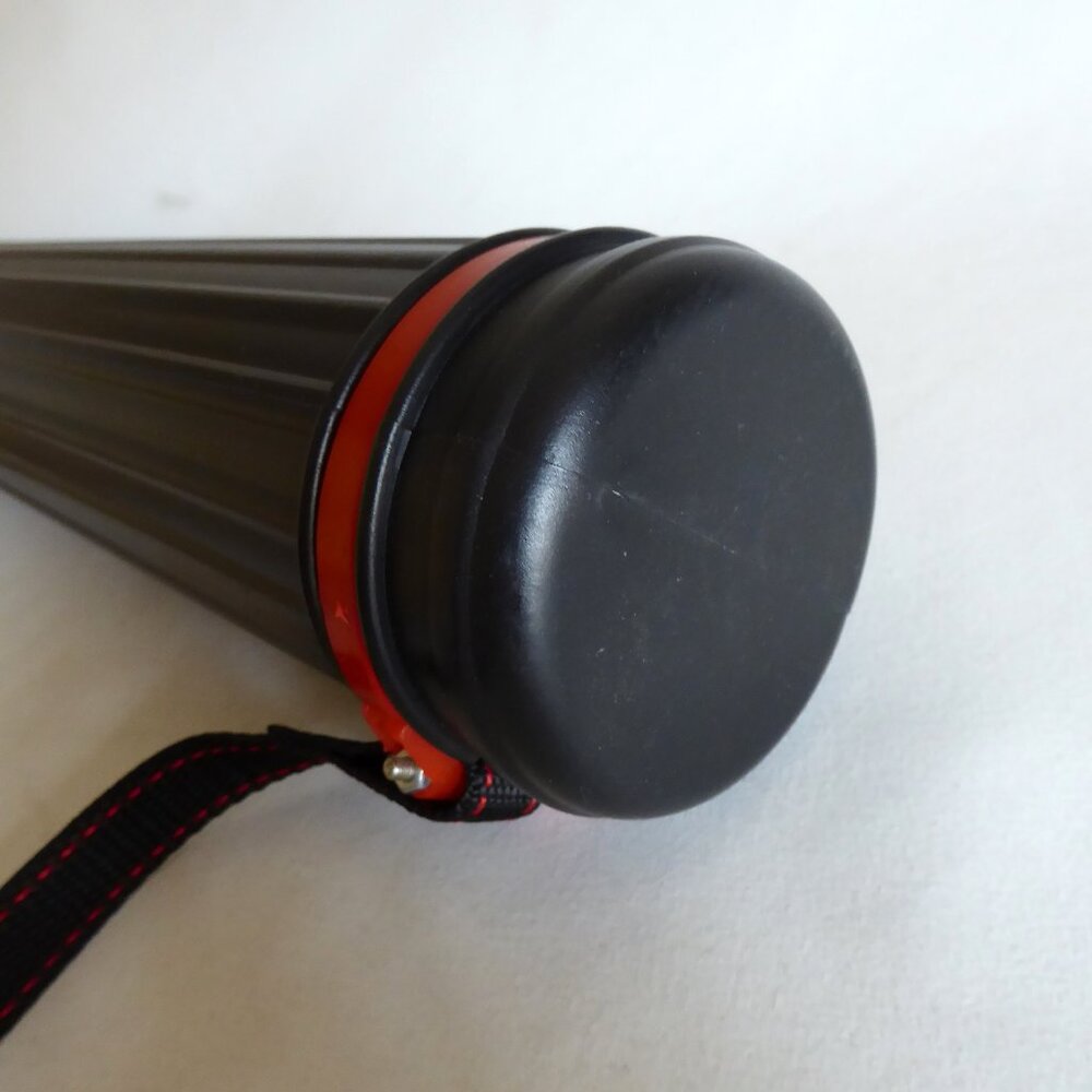 NEW 18” to 27” TELESCOPING PLASTIC STORAGE DOCUMENT POSTER TRANSPORT TUBE CASE - Picture 6 of 11